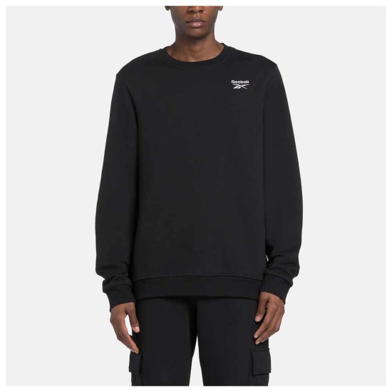 Reebok Ανδρικό φούτερ Identity Small Logo Fleece Crew Reebok Ανδρικό φούτερ Identity Small Logo Fleece Crew